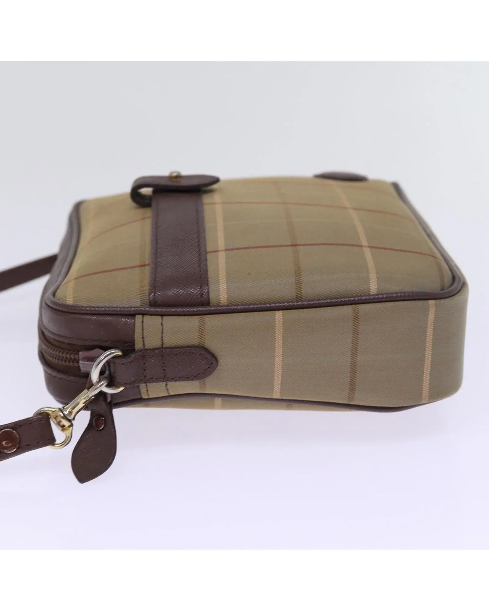 Nova Check Canvas Shoulder Bag with Strap