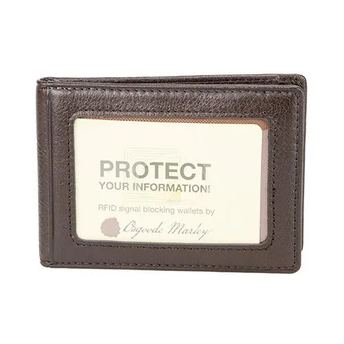 Osgoode Marley Leather Men's Money Clip RFID