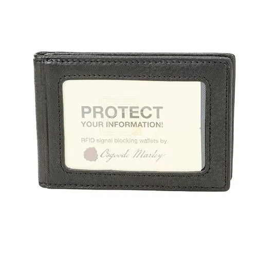 Osgoode Marley Leather Men's Money Clip RFID