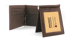 Osgoode Marley Leather Men's Wallet with Money Clip RFID