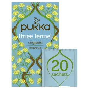 PUKKA Three Fennel Tea 20 Bags