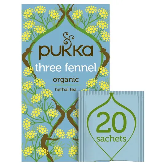 PUKKA Three Fennel Tea 20 Bags