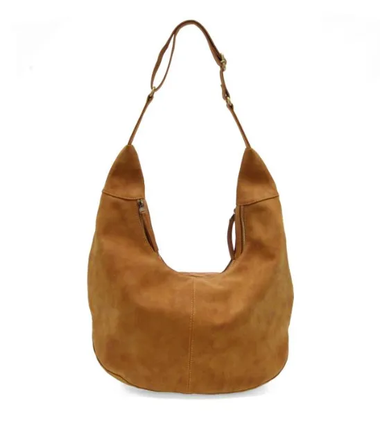 Rochelle Faux Suede hobo Handbag