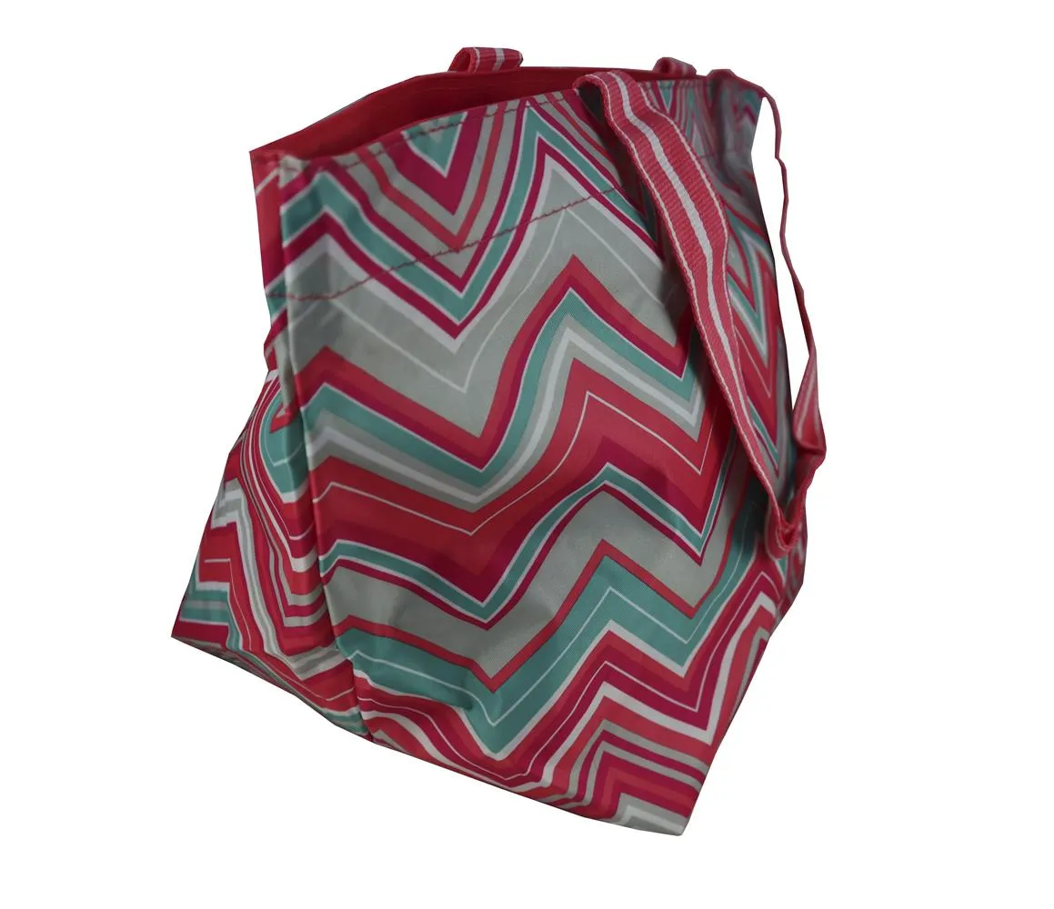 Sunset Chevron Large Tote