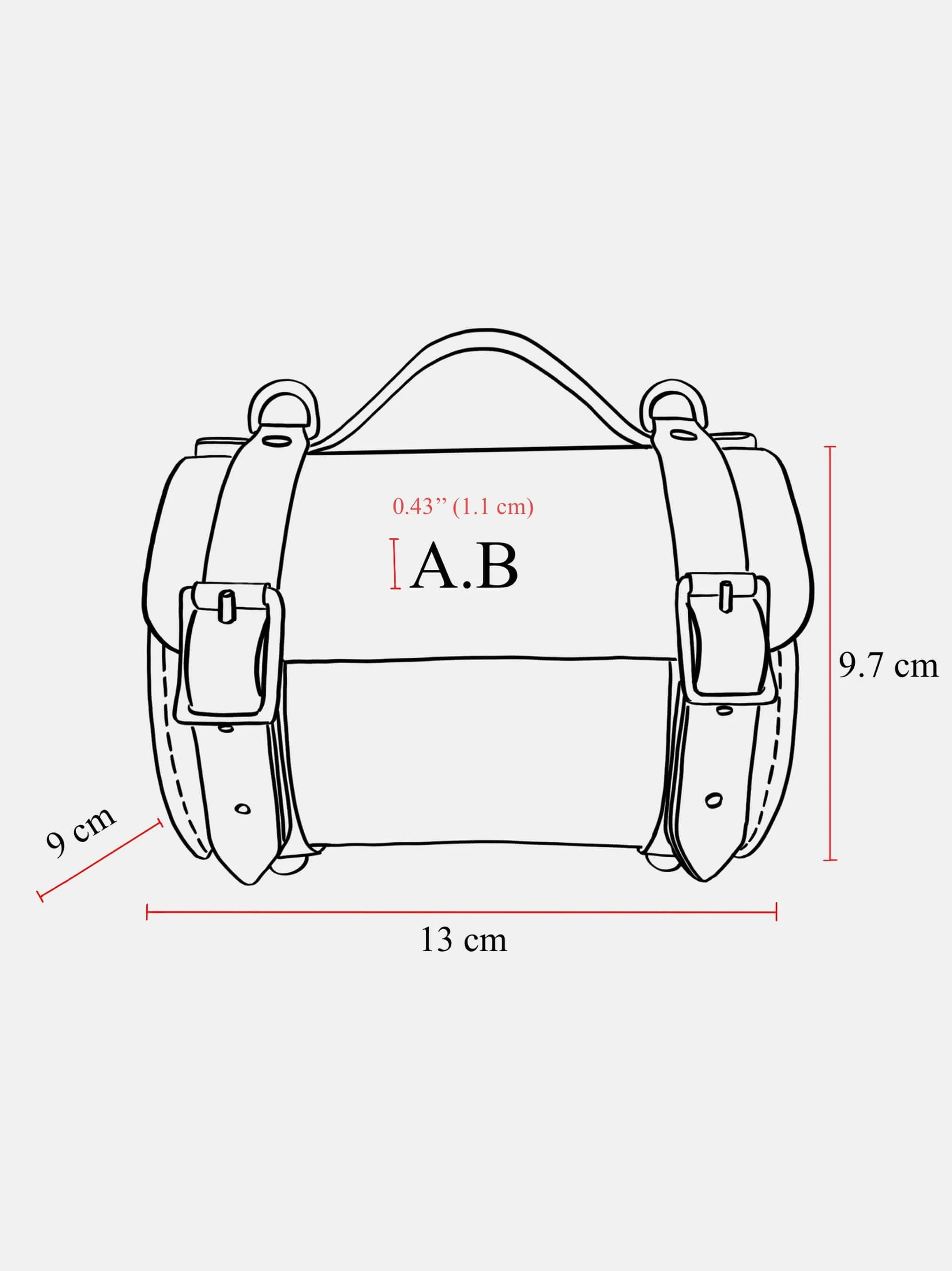 The Micro Bowls Bag - Azurite