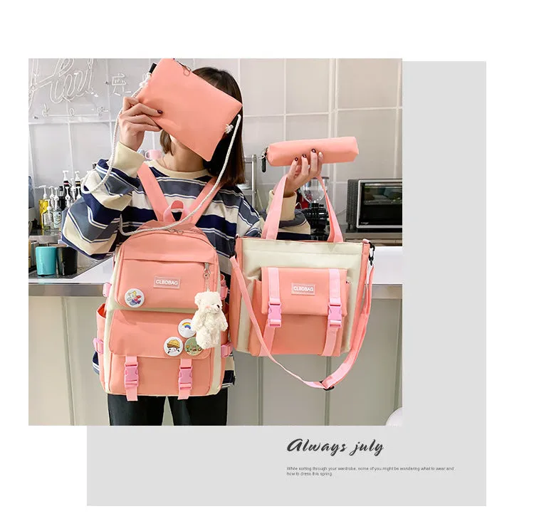 Toleet   Fashion Backpack (4pcs)