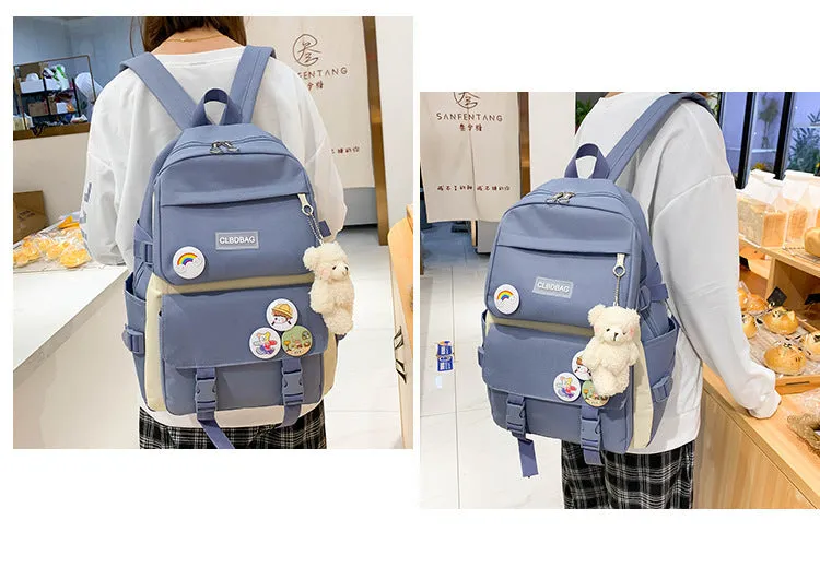 Toleet   Fashion Backpack (4pcs)