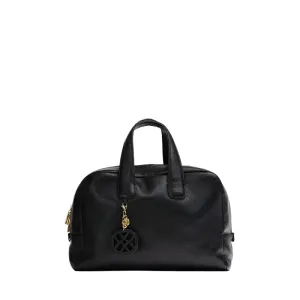 Unisa Znaina Black Leather Bag