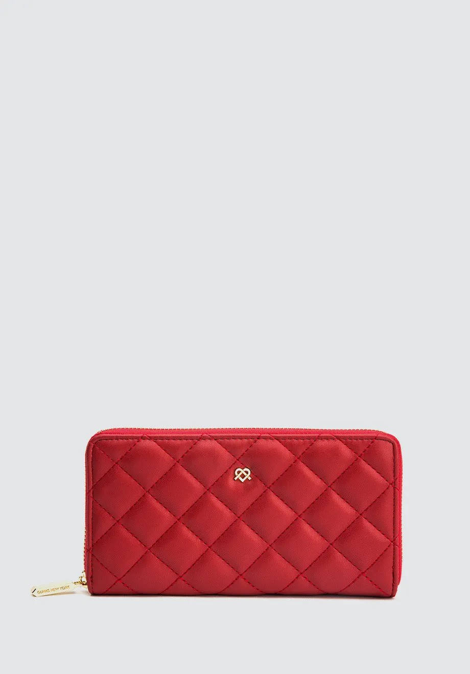 Uptown | Red Zipper Wallet