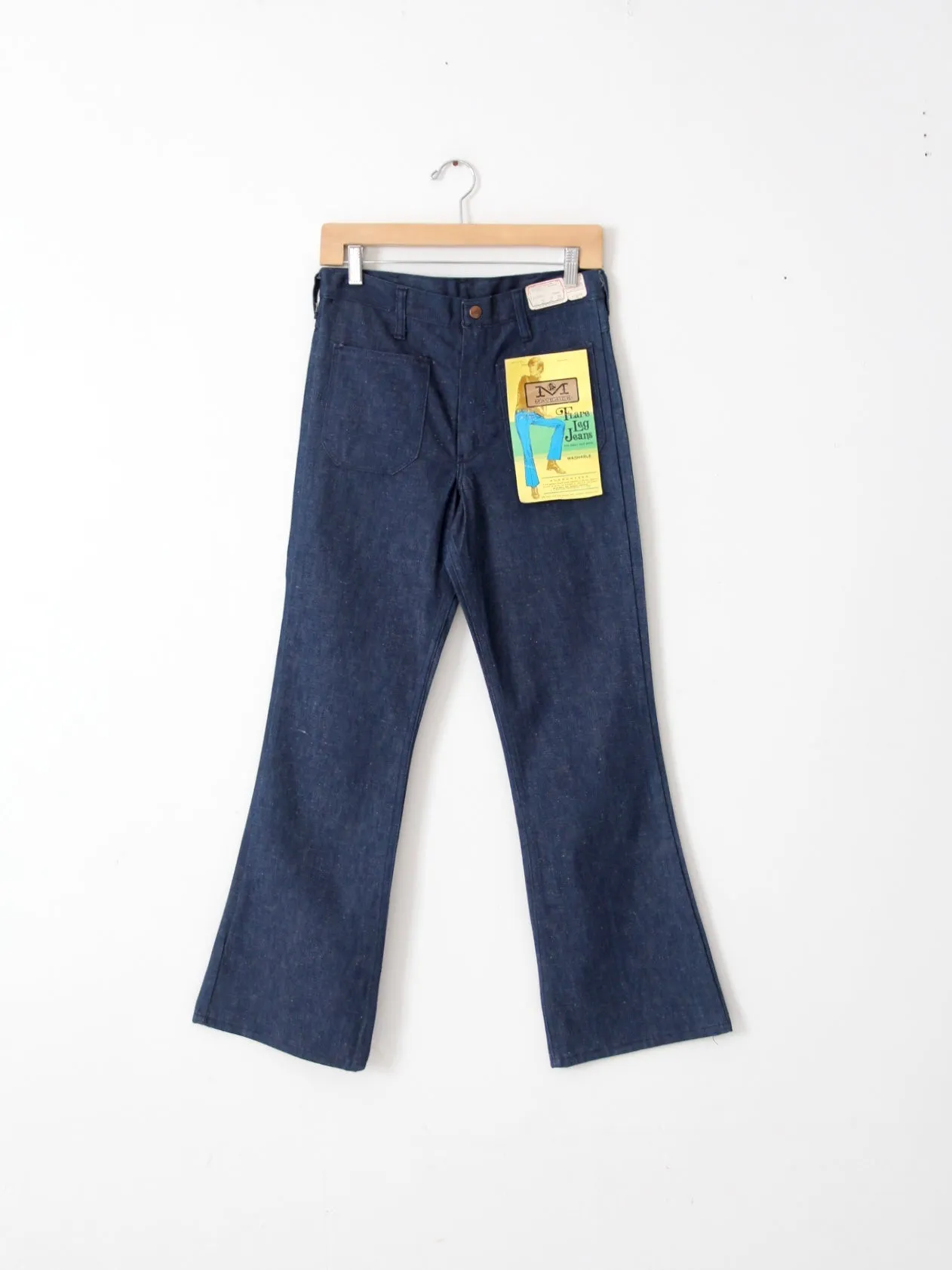 vintage 70s Blue Bell Maverick jeans NOS, 29 x 29.5