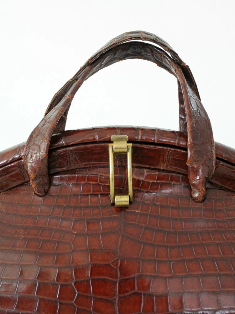 vintage alligator purse