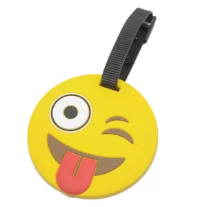 Voltage Valet - Luggage Tag - EMOJI | Tongue Out